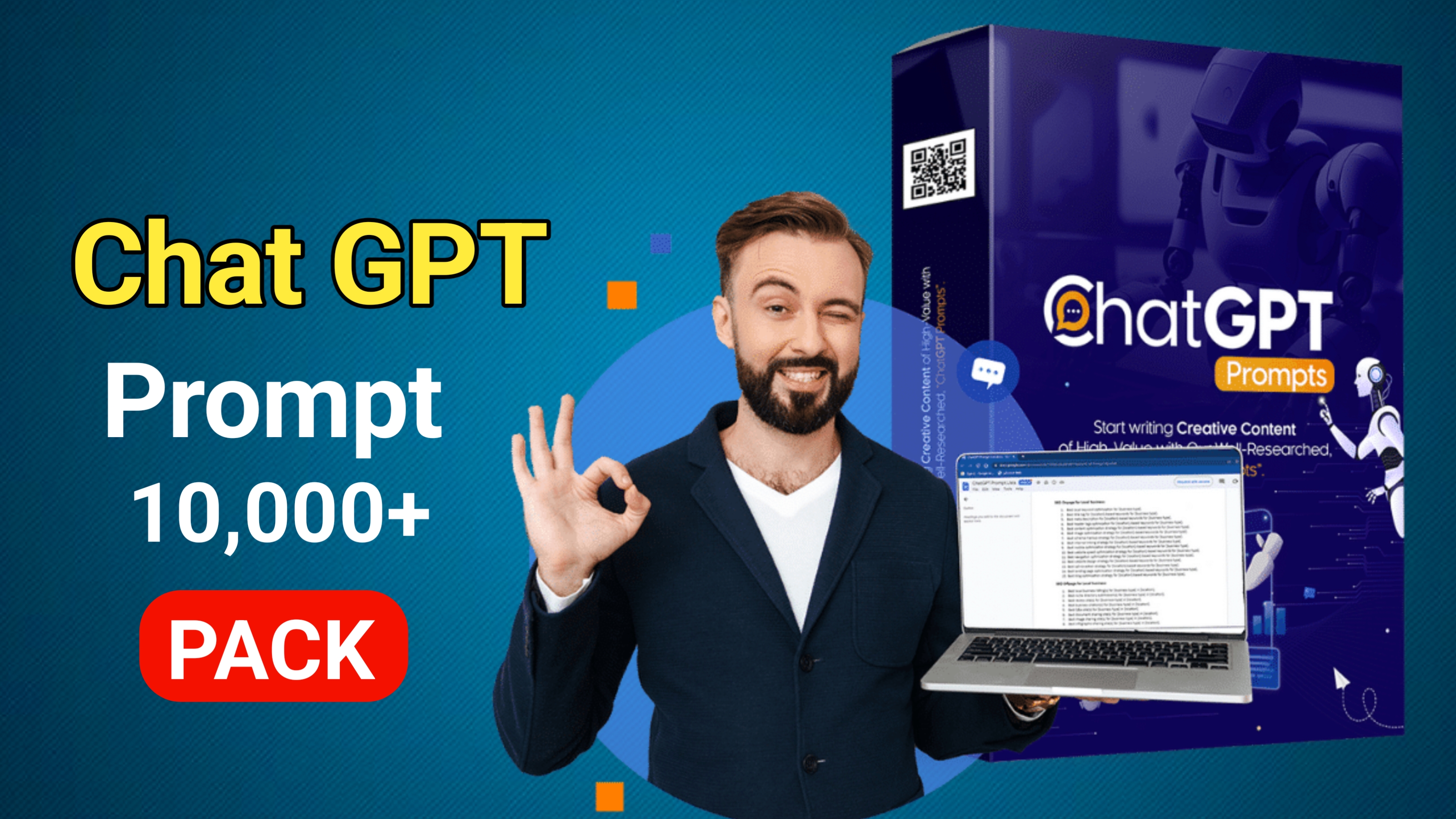 10,000+ ChatGPT Prompts Bundle