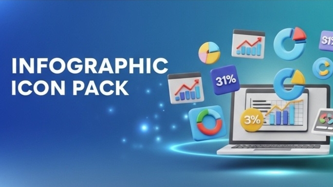 Infographic Icon Pack - Ready to use your project