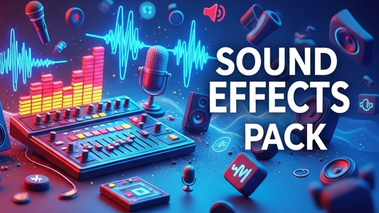 Sound Effects Pack For Your Project - Ready to Use